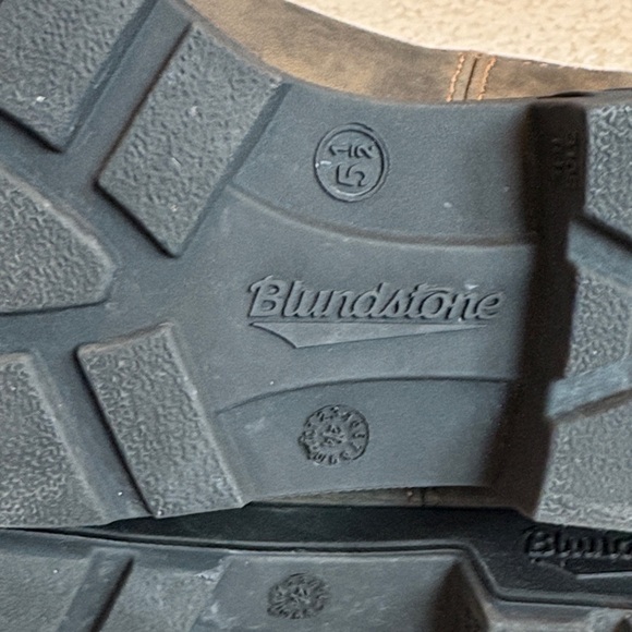 Blundstone 1351 Womens Rustic Brown Chelsea Leather Boots US 8.5 - Picture 3 of 8